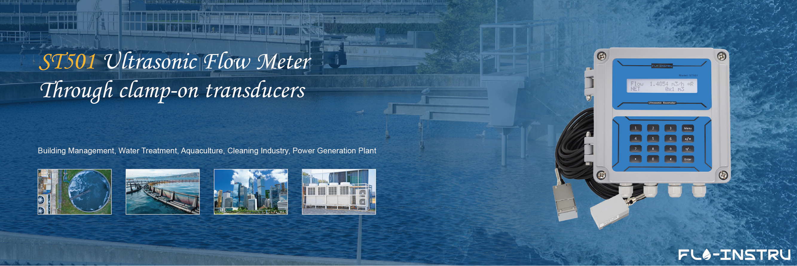 গুণমান ক্ল্যাম্প-অন অতিস্বনক ফ্লোমিটার কারখানা